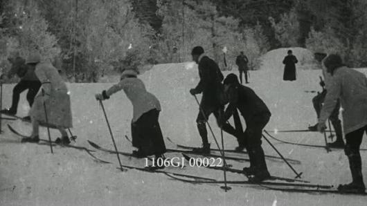 CHAMONIX, WINTER SPORTS, SKI, 1911