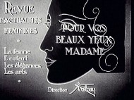 'Actualités féminines' title card