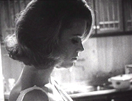 1964 : Jane Fonda sur le tournage du film de René Clément Les Félins